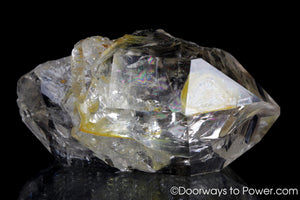 Herkimer Diamond 'Shifter' Double Terminated Channeling Crystal
