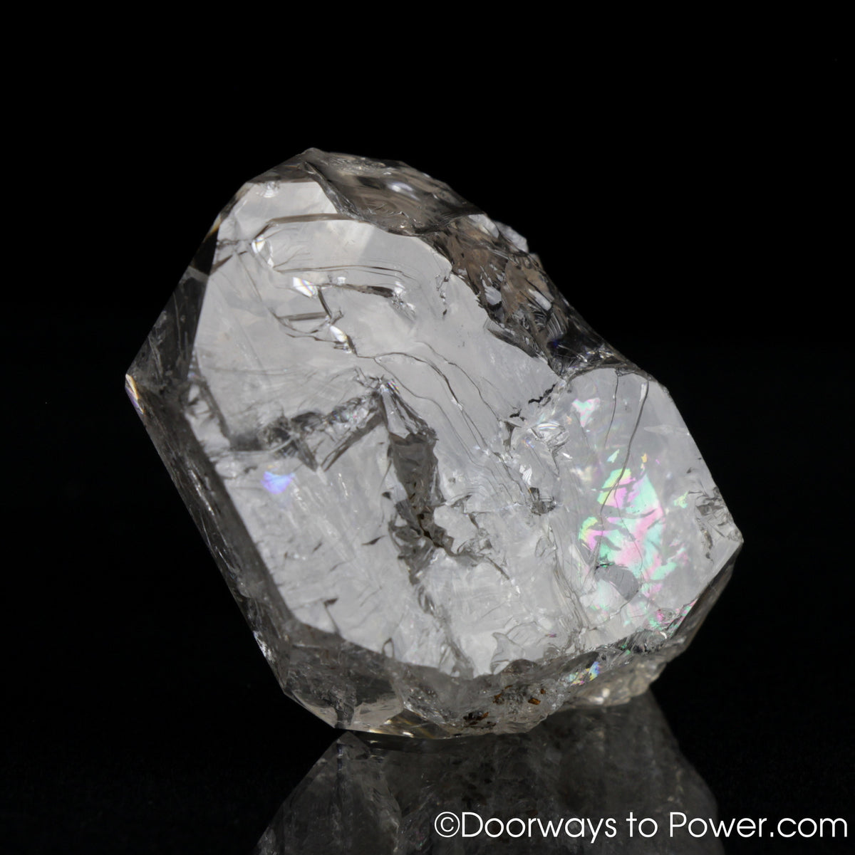 Rare Herkimer Diamond Pleiadian Starbrary Record Keeper Crystal