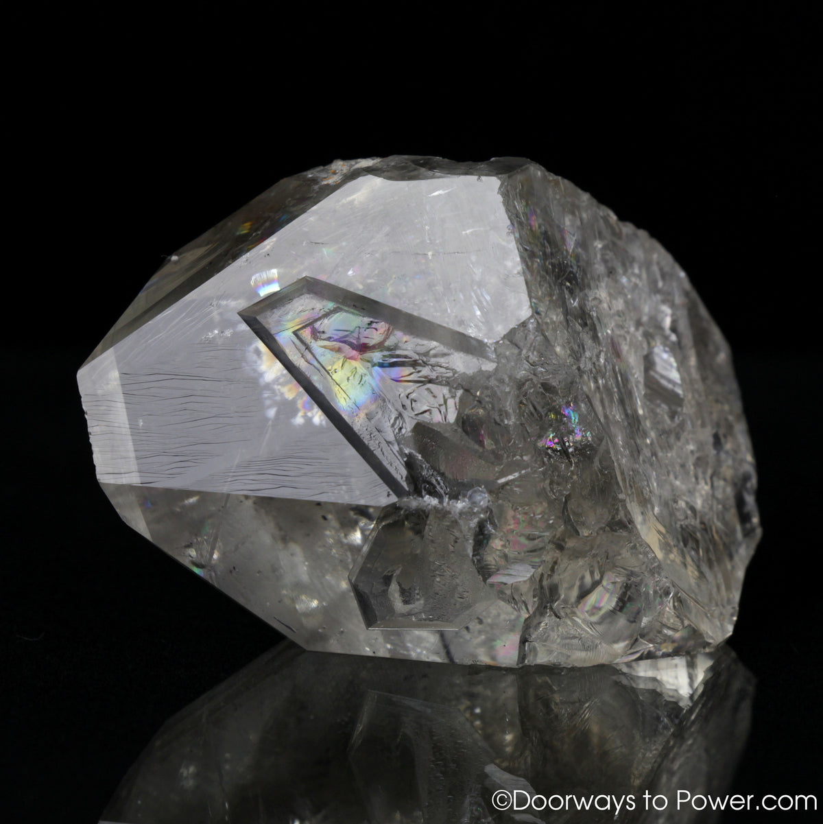 Rare Herkimer Diamond Pleiadian Starbrary Record Keeper Crystal