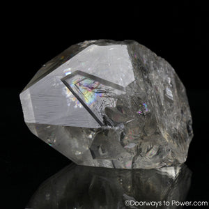 Rare Herkimer Diamond Pleiadian Starbrary Record Keeper Crystal