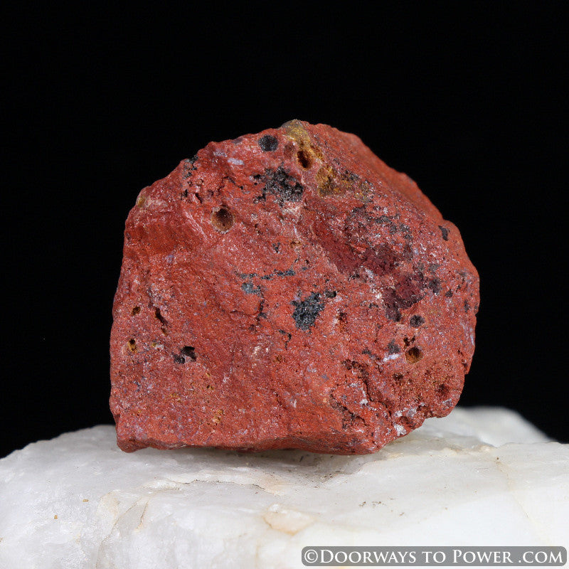 Red Fire Azeztulite Crystal Azozeo Activated Raw #2