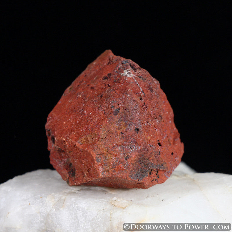 Red Fire Azeztulite Crystal Azozeo Activated Raw #2
