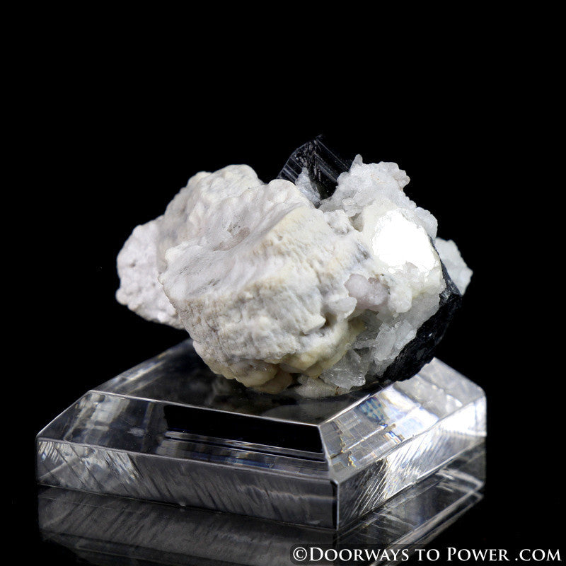 Beautiful Black Tourmaline & Quartz Specimen A+++