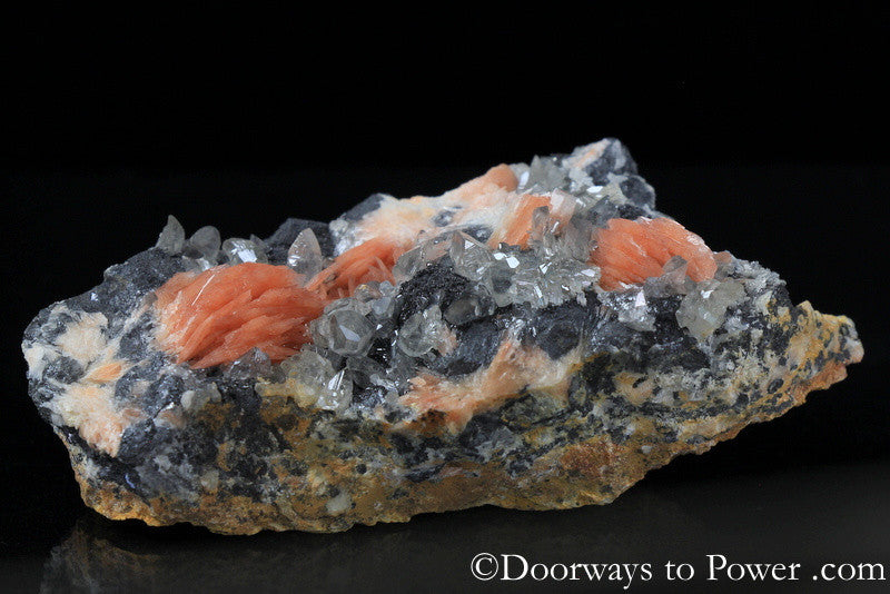 Cerussite & Barite Specimen Morocco