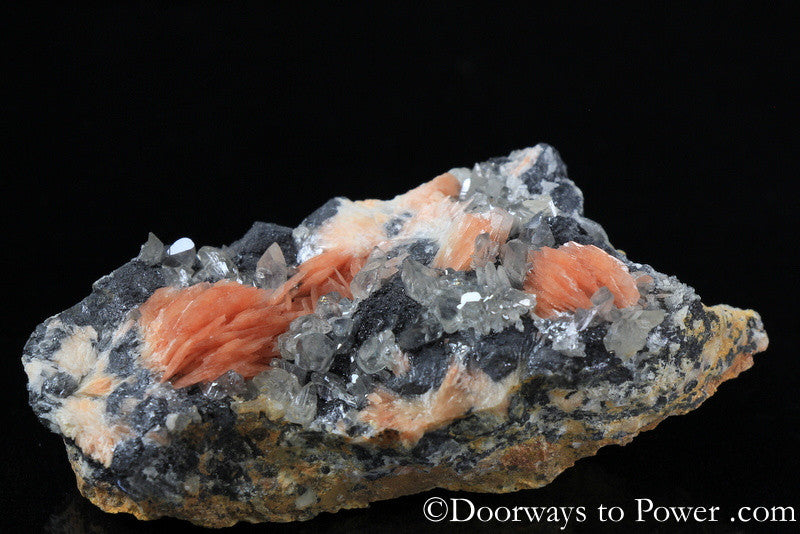 Cerussite & Barite Specimen Morocco