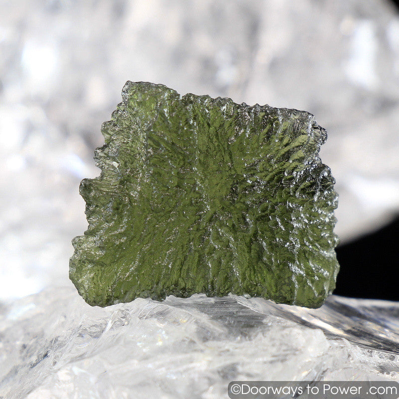 Moldavite Tektite Synergy 12 Stone "The Grail Stone"
