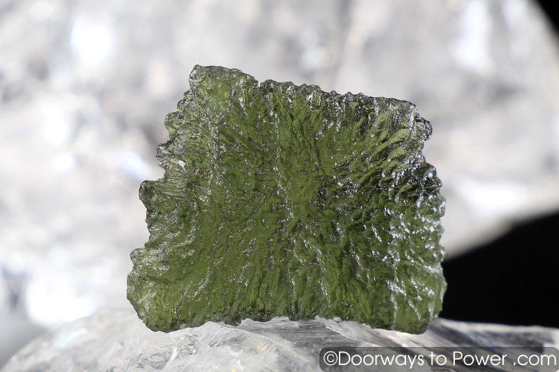 Moldavite Tektite Synergy 12 Stone "The Grail Stone"