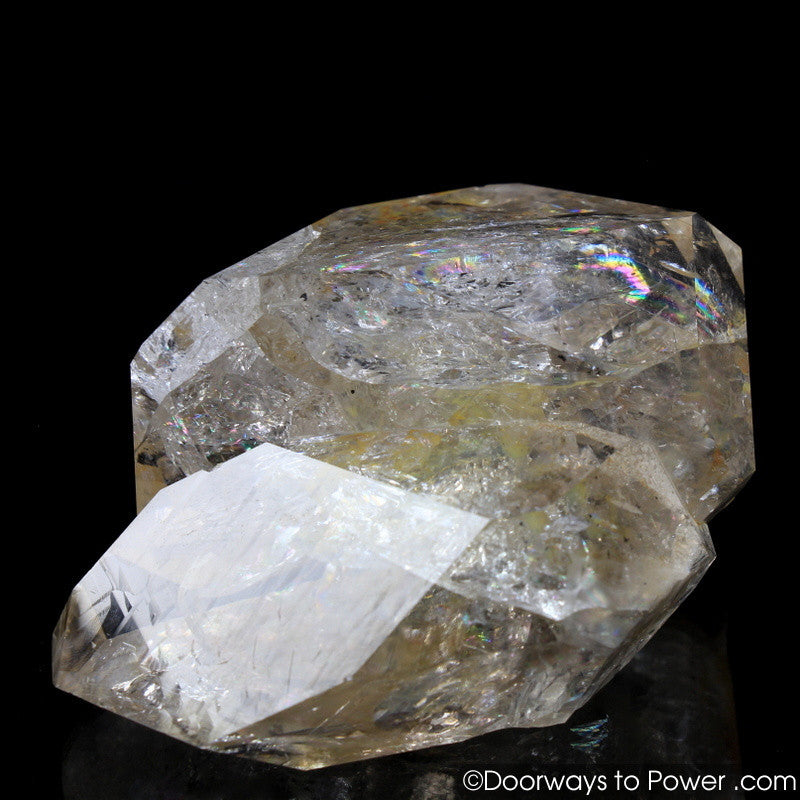 Herkimer Diamond Double Terminated Tantric Twin Record Keeper Crystal
