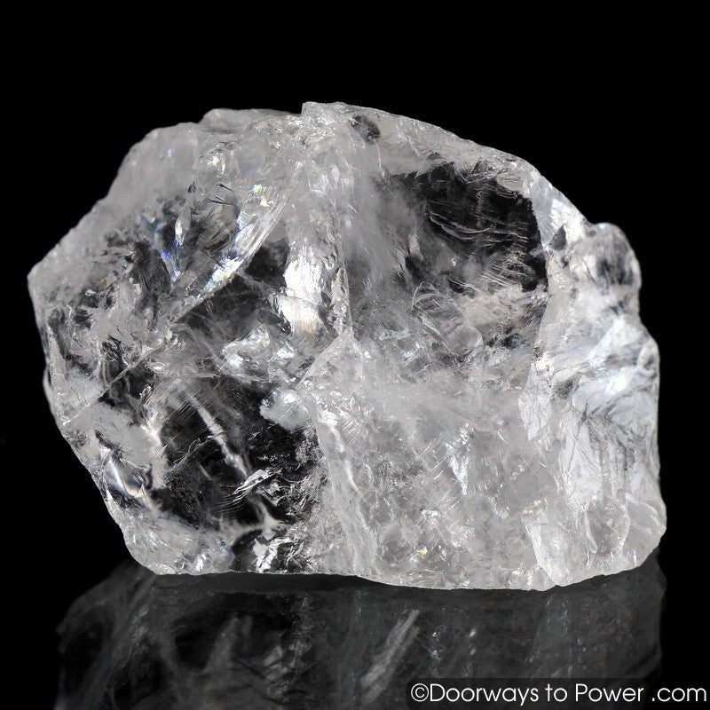 Satyaloka Azeztulite Crystal w/ Rainbows