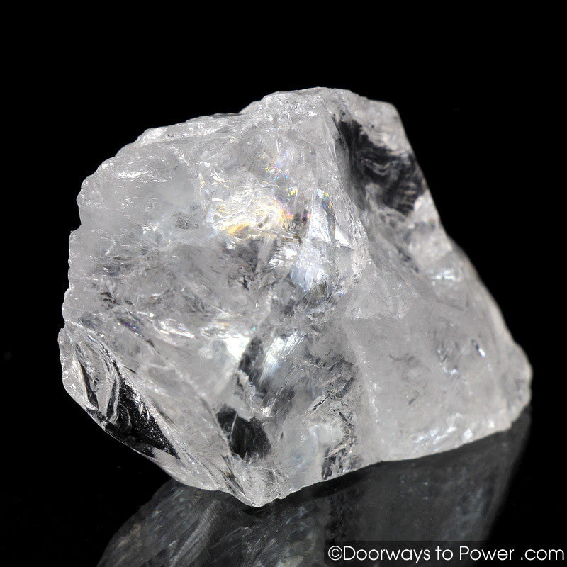 Satyaloka Azeztulite Crystal w/ Rainbows