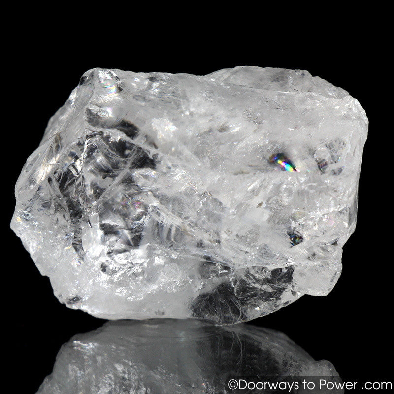 Satyaloka Azeztulite Crystal w/ Rainbows