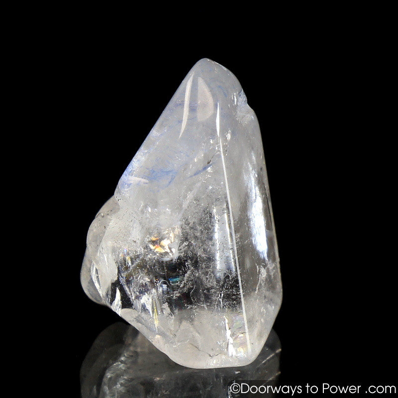 Dumortierite Quartz Crystal Point A ++