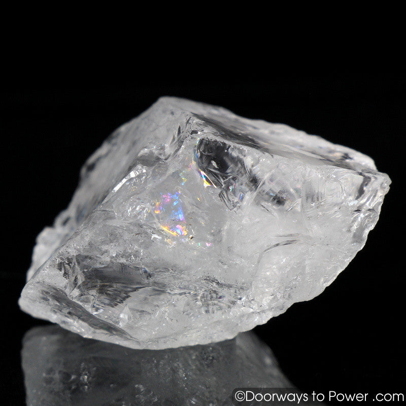 Satyaloka Azeztulite Crystal w/ Rainbows