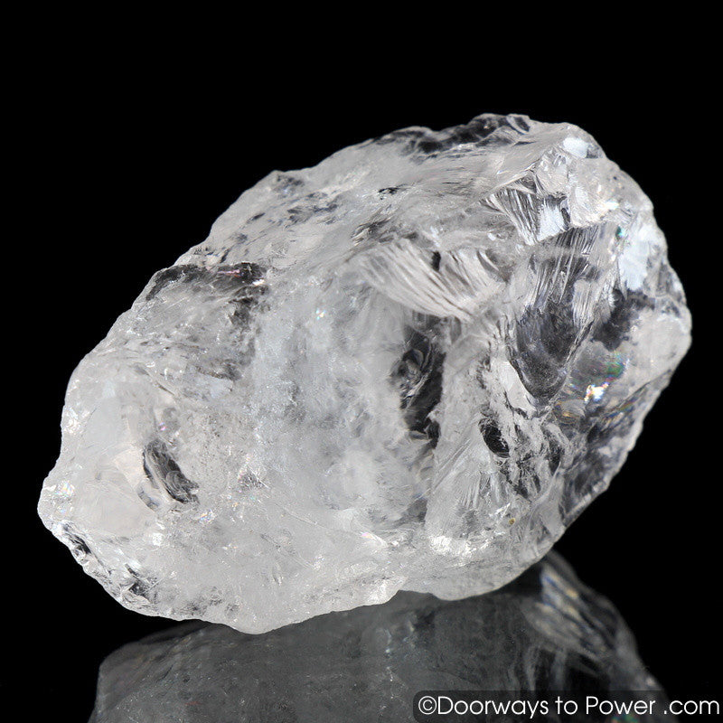 Satyaloka Azeztulite Crystal w/ Rainbows