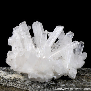 Danburite Twin Crystals Cluster - Synergy 12