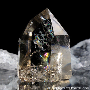 Beautiful John of God Citrine Abundance Crystal Point A ++++