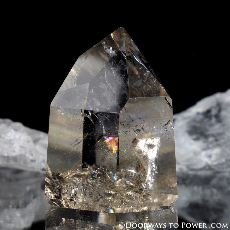 Beautiful John of God Citrine Abundance Crystal Point A ++++