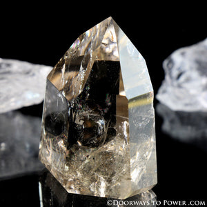 Beautiful John of God Citrine Abundance Crystal Point A ++++
