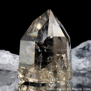 Beautiful John of God Citrine Abundance Crystal Point A ++++