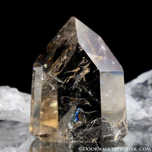 Beautiful John of God Citrine Abundance Crystal Point A ++++