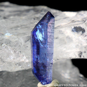 Tanzine Aura Himalayan Quartz Record Keeper Crystal - Rare
