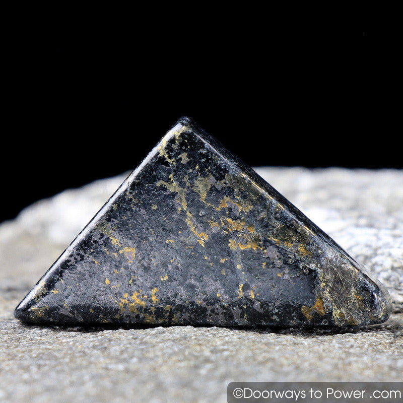 Healers Gold Tumbled Stone Polished Pyrite and Magnetite