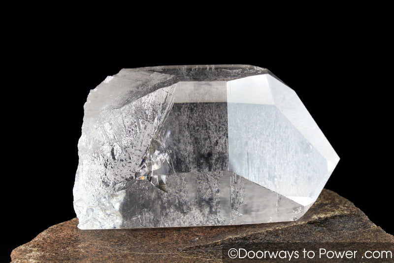 Himalayan Nirvana Quartz Dow Crystal Point Pleiadian Starbrary Record Keeper