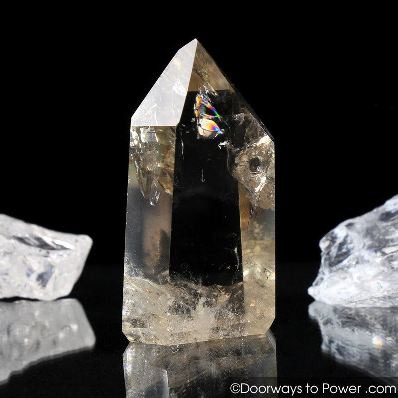 John of God Citrine Casa Quartz Crystal Point A ++++