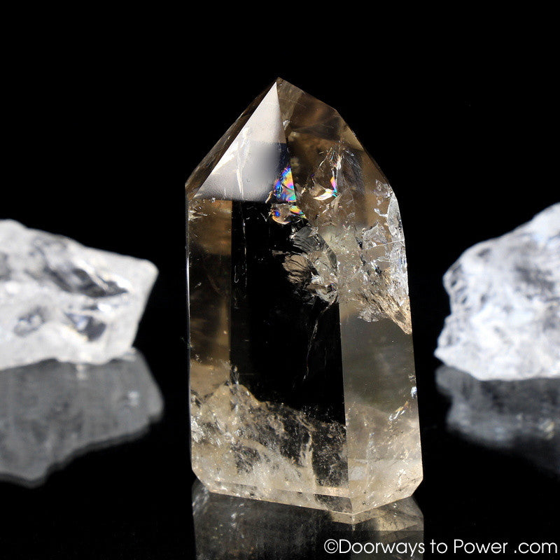 John of God Citrine Casa Quartz Crystal Point A ++++