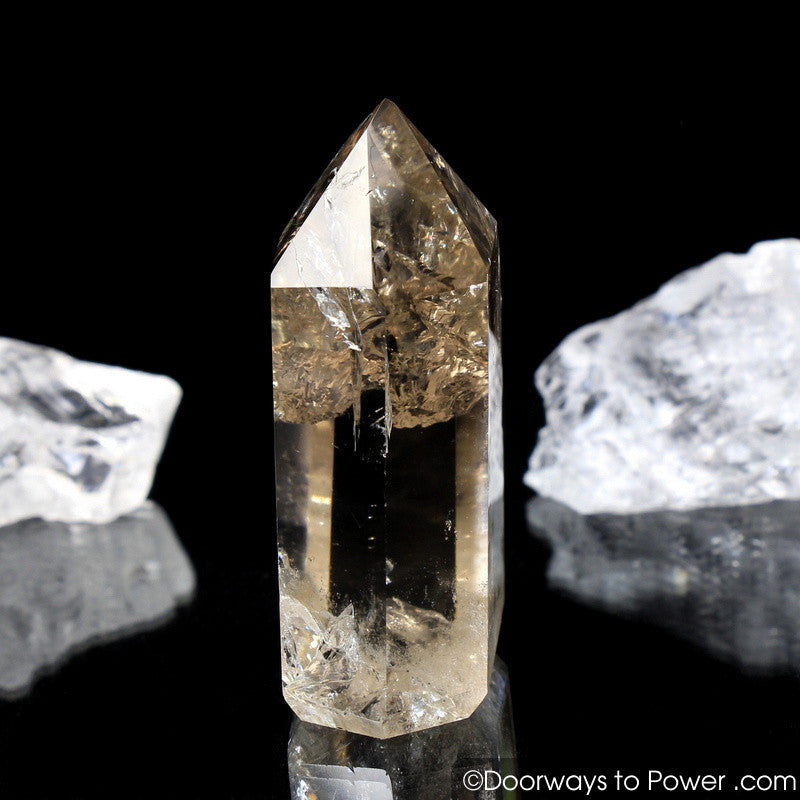 John of God Citrine Casa Quartz Crystal Point A ++++