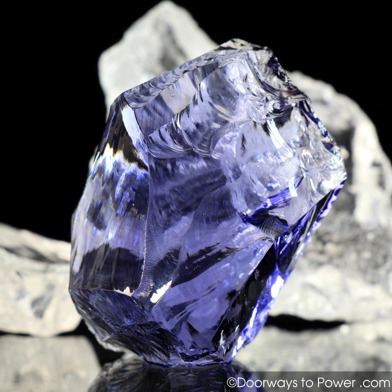 Violet Flame Sovereign Amethyst Monatomic Andara Crystal