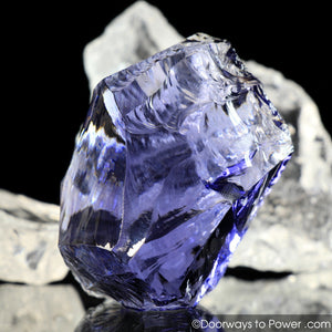 Violet Flame Sovereign Amethyst Monatomic Andara Crystal