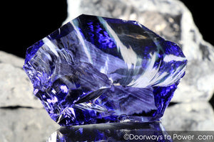 Violet Flame Sovereign Amethyst Monatomic Andara Crystal