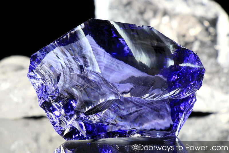 Violet Flame Sovereign Amethyst Monatomic Andara Crystal