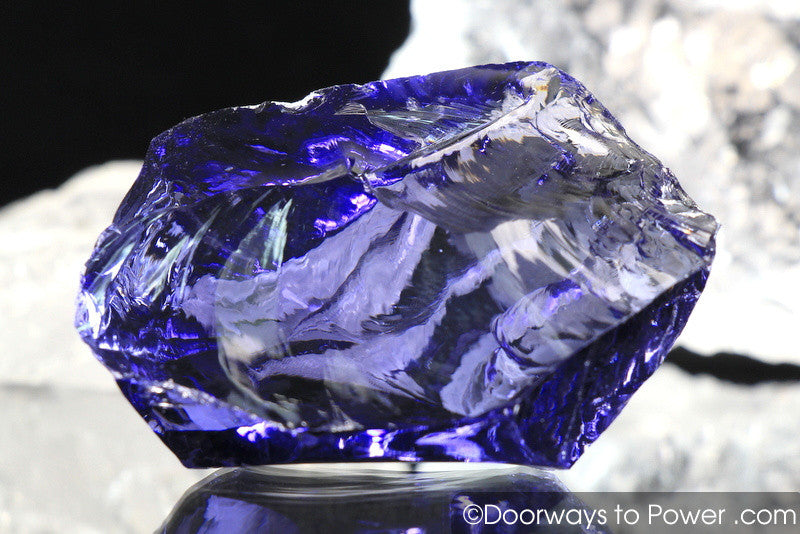 Violet Flame Sovereign Amethyst Monatomic Andara Crystal