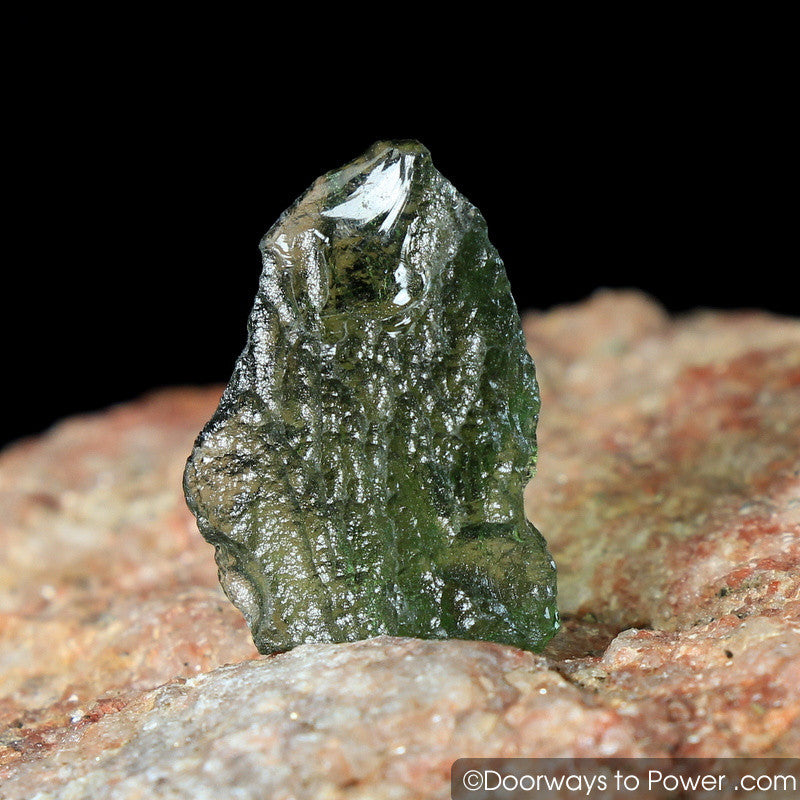 Moldavite Tektite Synergy 12 Stone