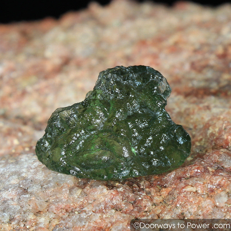 Moldavite Tektite Synergy 12 Stone