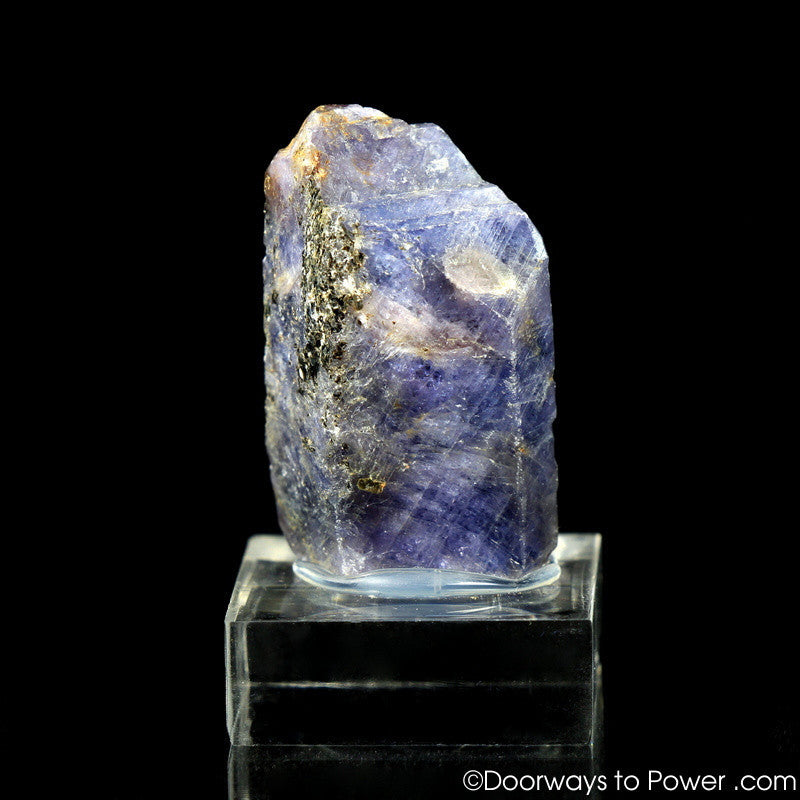 Red Ruby Blue Sapphire Corundum Specimen Record Keeper - Doorways to Power