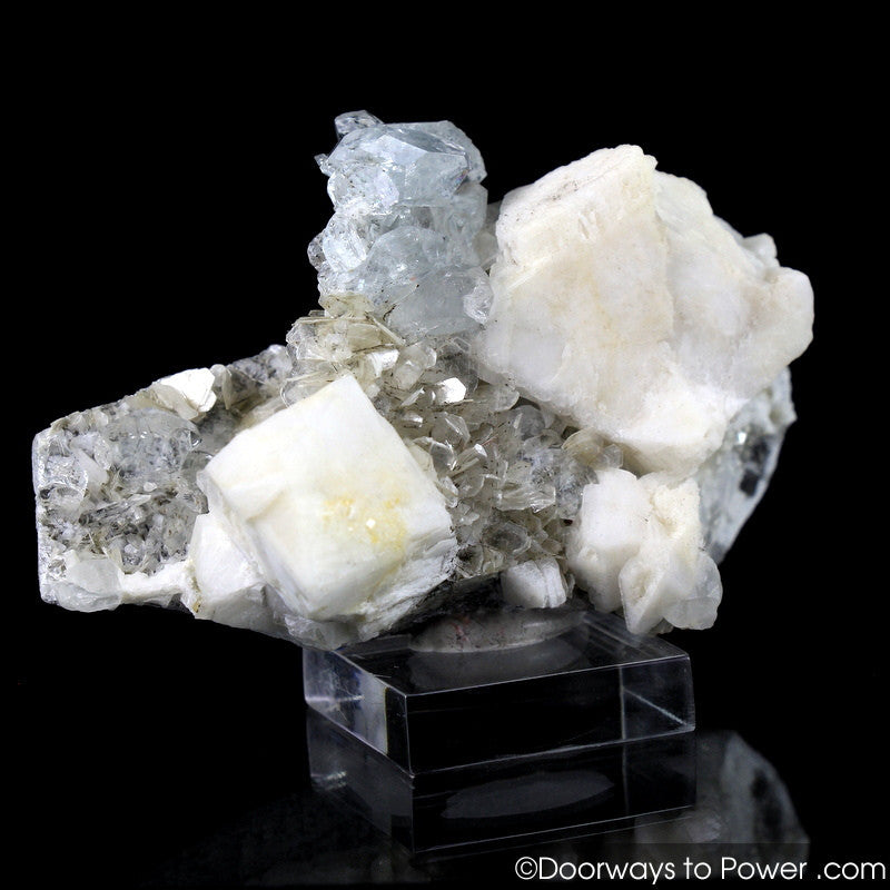 Goshenite on Muscovite Specimen A+++ Collector Quality
