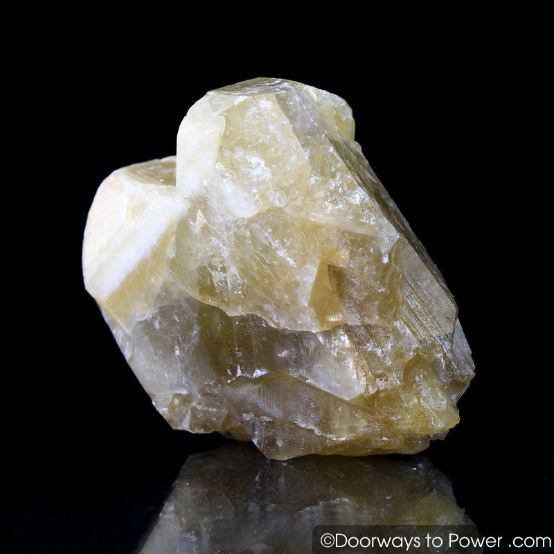 Barite Heart Crystal Specimen w/ Rainbows
