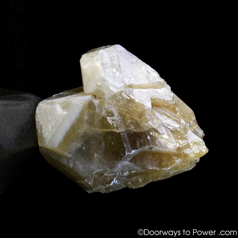 Barite Heart Crystal Specimen w/ Rainbows