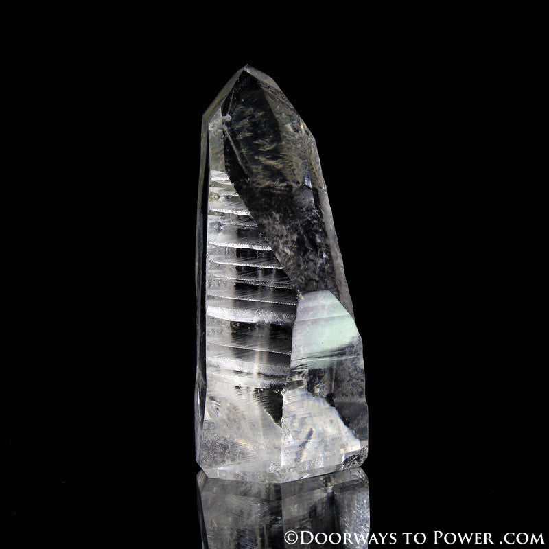 Lemurian Seed Manifestation Crystal w/  Pleiadian Starbrary Record Keeper Time Link