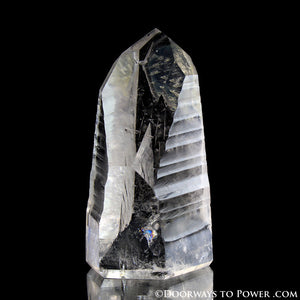 Lemurian Seed Manifestation Crystal w/  Pleiadian Starbrary Record Keeper Time Link