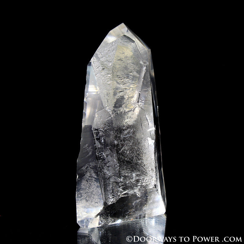 Lemurian Seed Manifestation Crystal w/  Pleiadian Starbrary Record Keeper Time Link