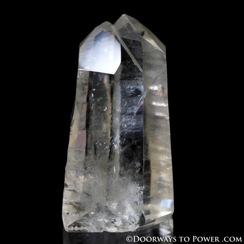 Lemurian Seed Quartz Pleiadian Starbrary Tantric Twin Crystal Point A +++