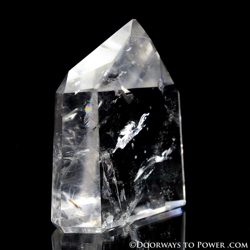Stunning John of God Casa Quartz Crystal Point 'PURITY' A++++