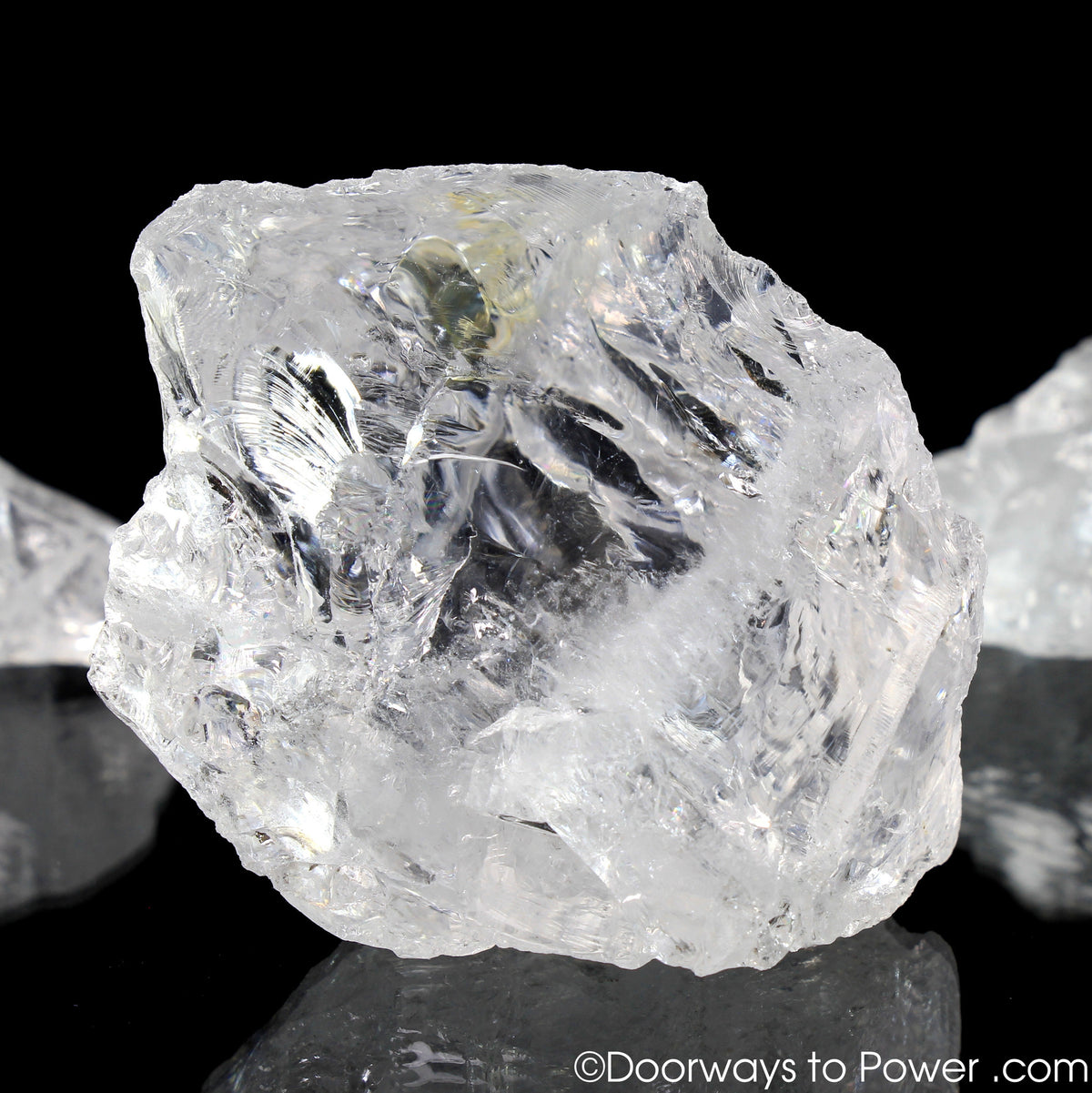 Satyaloka Azeztulite Azozeo Activated Synergy 12 Stone Crystal