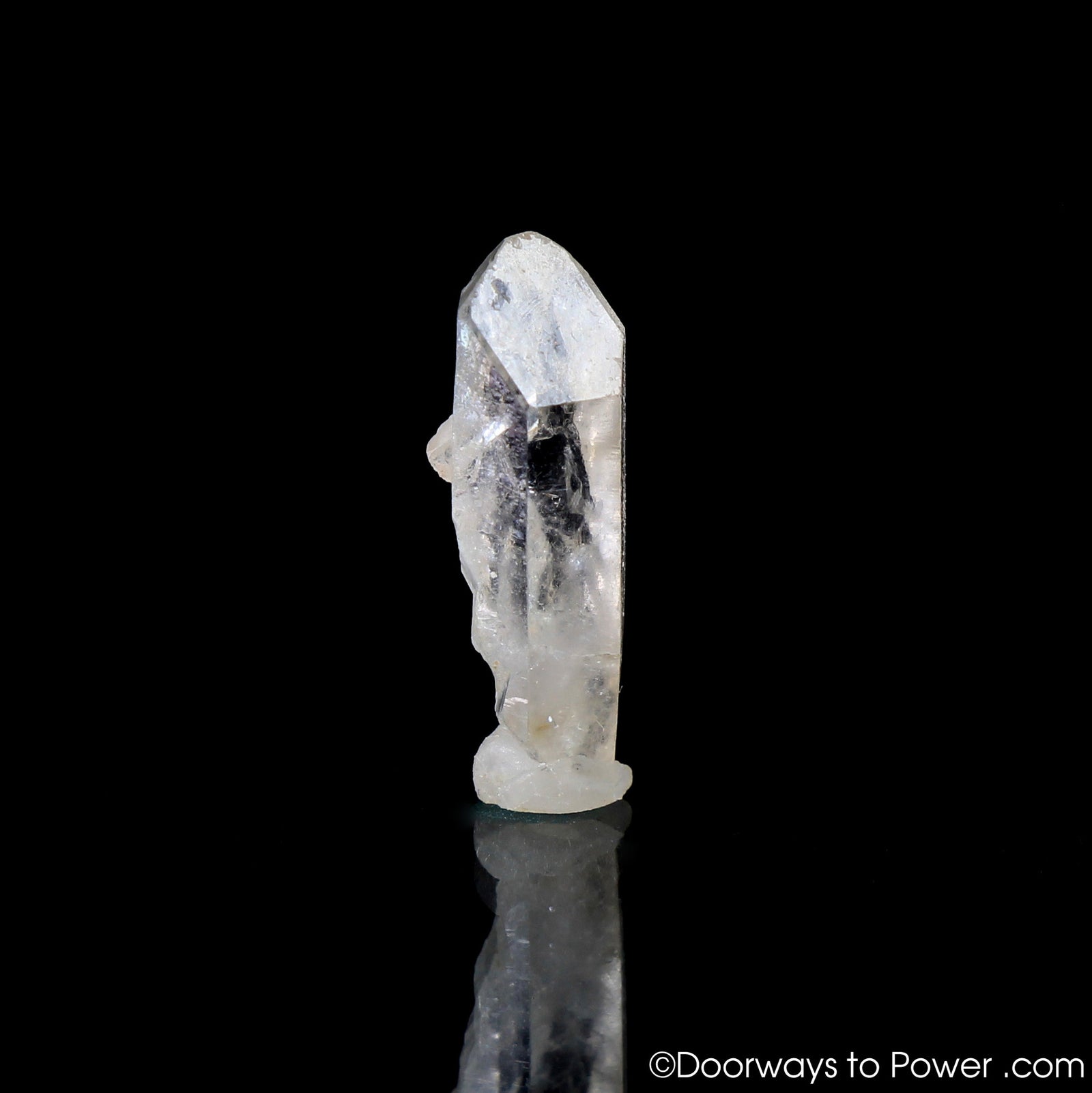 Satyaloka Azeztulite Pleiadian Starbrary Crystal Quartz Point