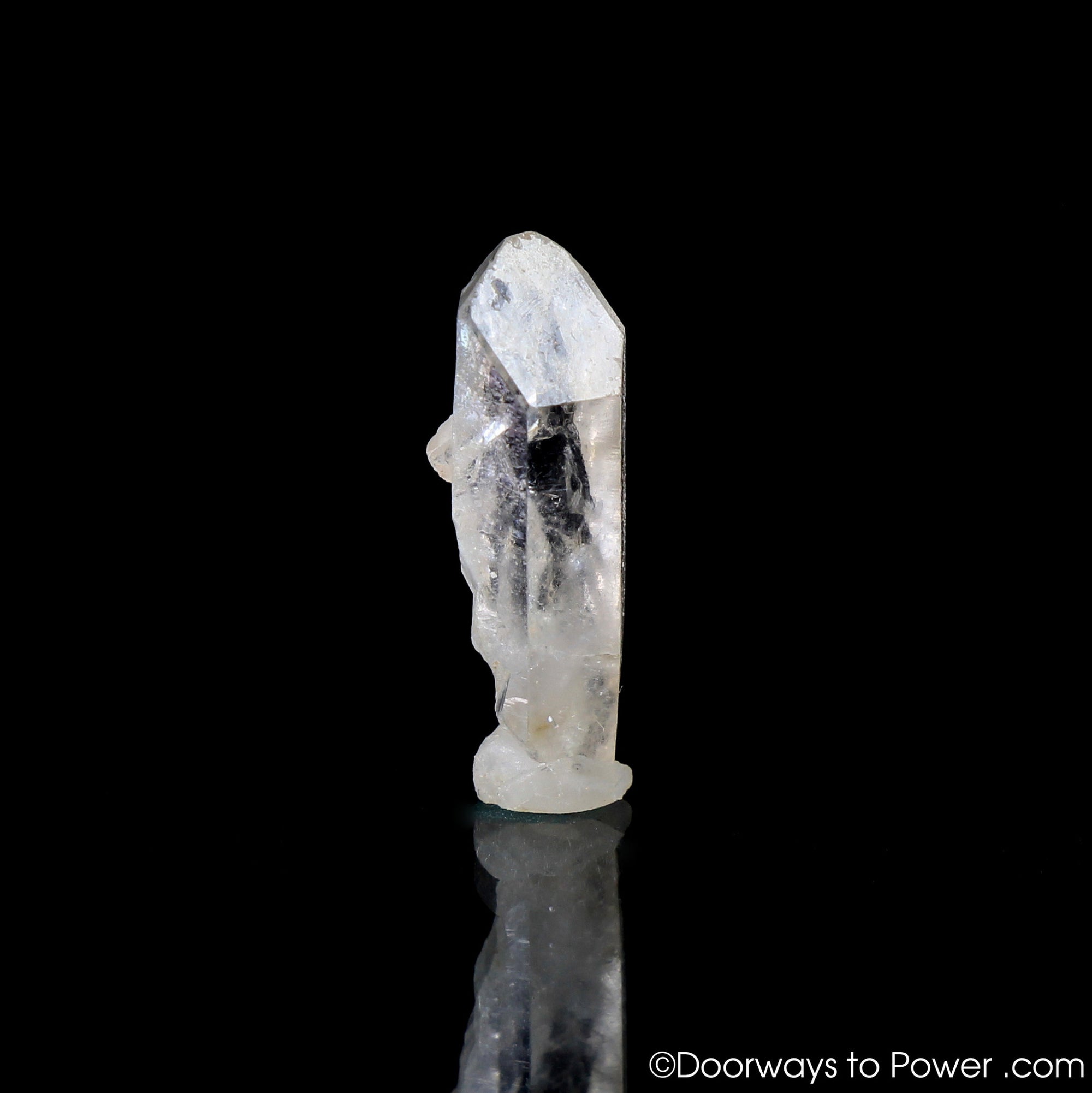 Satyaloka Azeztulite Pleiadian Starbrary Crystal Quartz Point