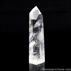 John of God Devic Temple Casa Crystal Point w/ Rainbows